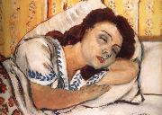 Henri Matisse Marguerite asleep oil painting